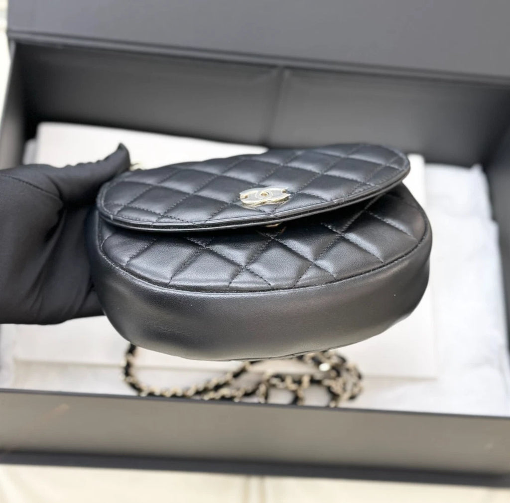 Chanel Lambskin 3Ways Top Handle Bag Shoulder Bag Crossbody Bag Women S