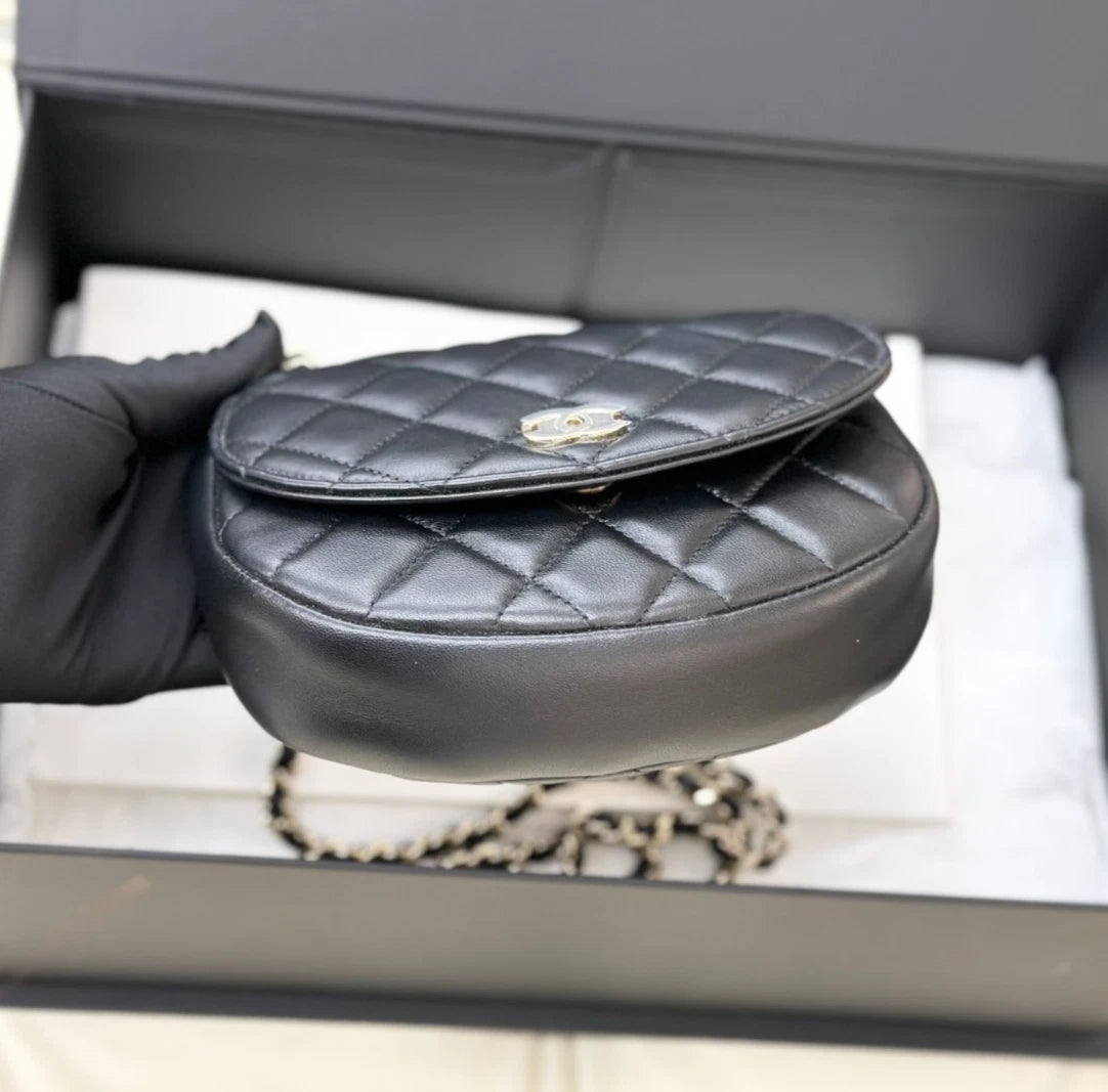 Chanel Lambskin 3Ways Top Handle Bag Shoulder Bag Crossbody Bag Women S