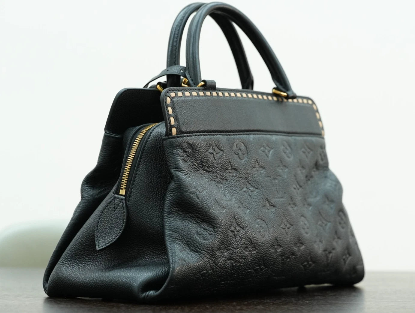 Louis Vuitton Vosges Monogram Empreinte Top Handle 2-Way Shoulder Handbag - Pre-Owned