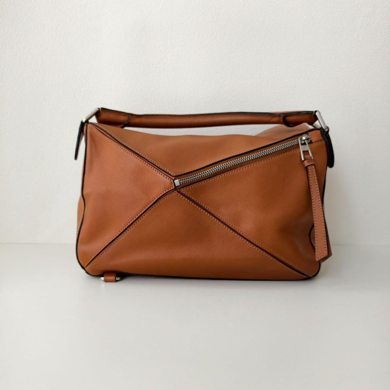 SJ0001 Loewe puzzle bag Brown MM