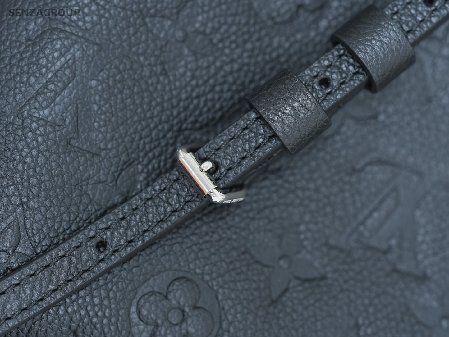 Louis Vuitton Monogram Pallas Clutch Black Empreinte Shoulder bag Crossbody