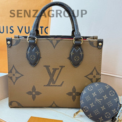 Louis Vuitton OnTheGo MM Monogram Tote Bag - Women's Classic Handbag