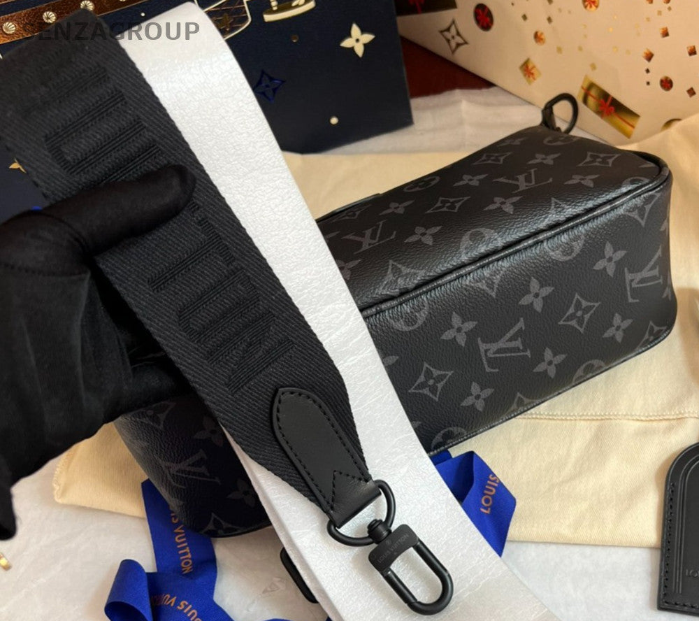 Louis Vuitton Monogram Black Metis Shoulder bag Crossbody CHIP VERSION