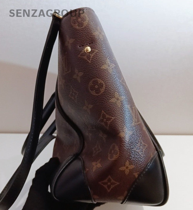 Louis Vuitton Phenix Monogram Handbag Shoulder Bag Brown Black Women Classic