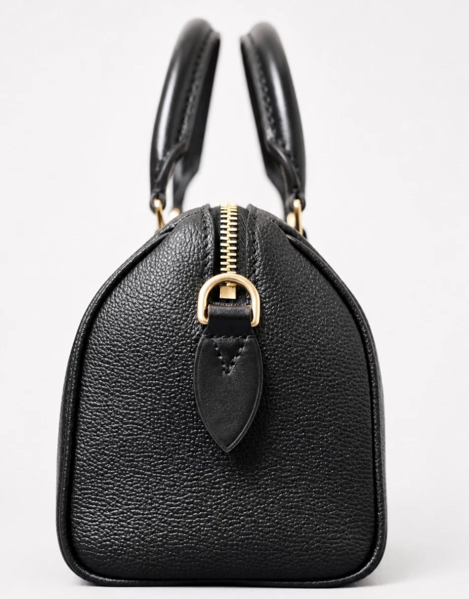 Louis Vuitton Speedy20 Monogram Empreinte Black Top Handle Bag Excellent