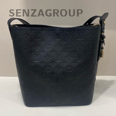 Louis Vuitton ALL IN Large Monogram Bucket Bag Black Women's Shoulder Tote