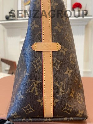 Louis Vuitton Monogram Carryall MM Tote Shoulder Bag Women's Classic
