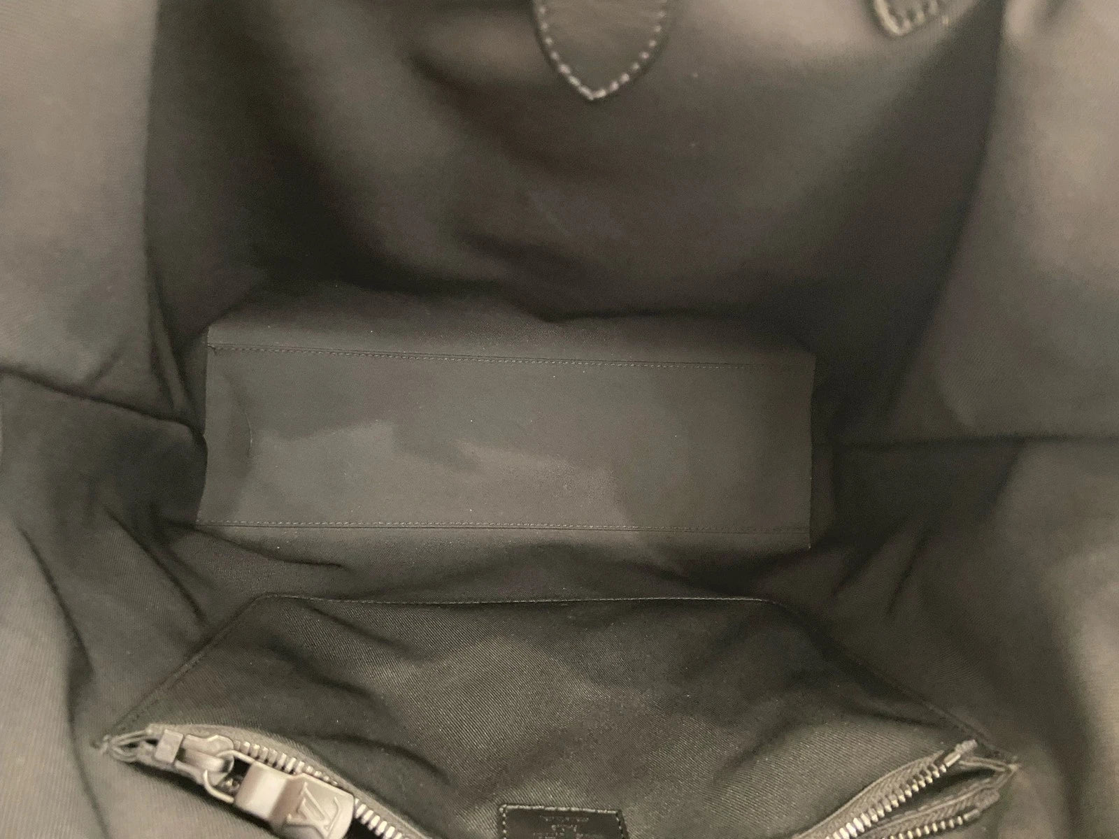 Louis Vuitton Saumur Black Canvas Tote Handbag For Women