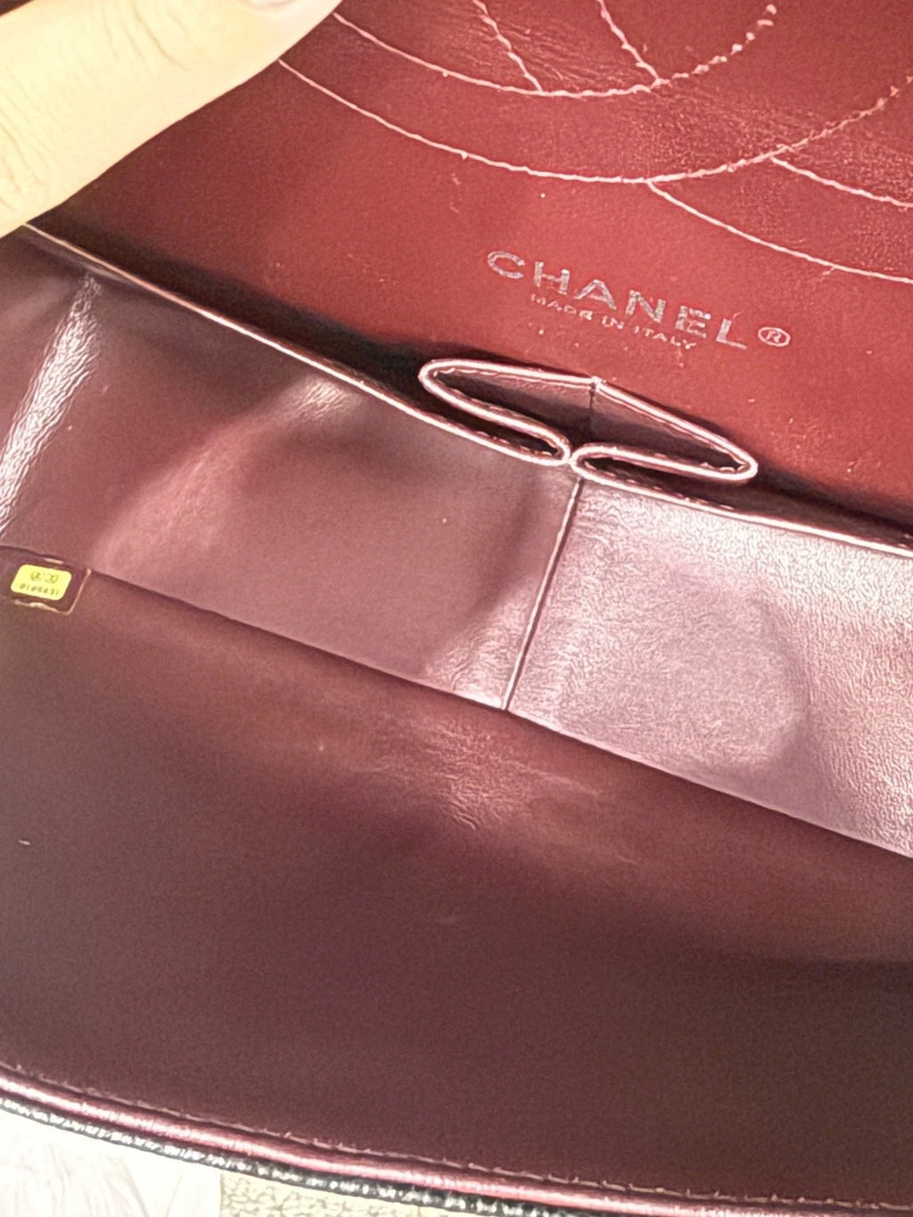CHANEL CF Maxi Double Flap Black Silver Grained Leather Chain Bag For Women