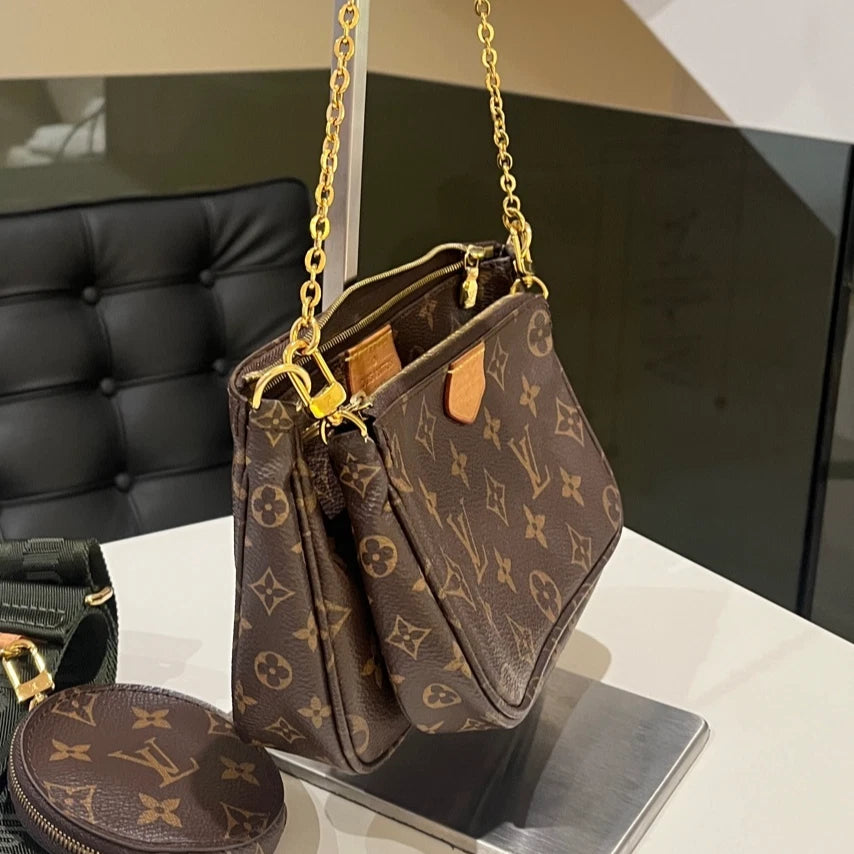 Louis Vuitton Monogram 5-in-1 Canvas Shoulder Crossbody Bag For Women