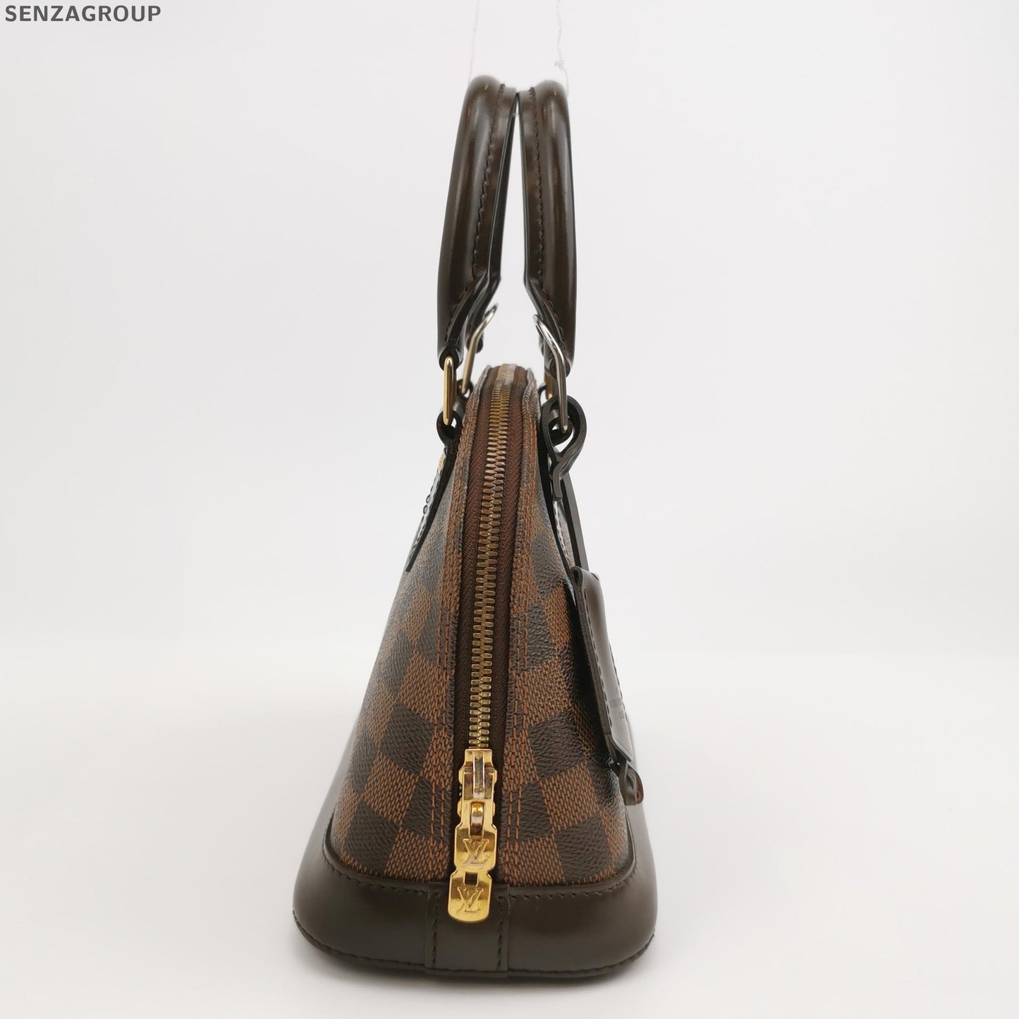 Louis Vuitton Alma PM Damier Ebene Brown Shoulder Bag - Classic Women's