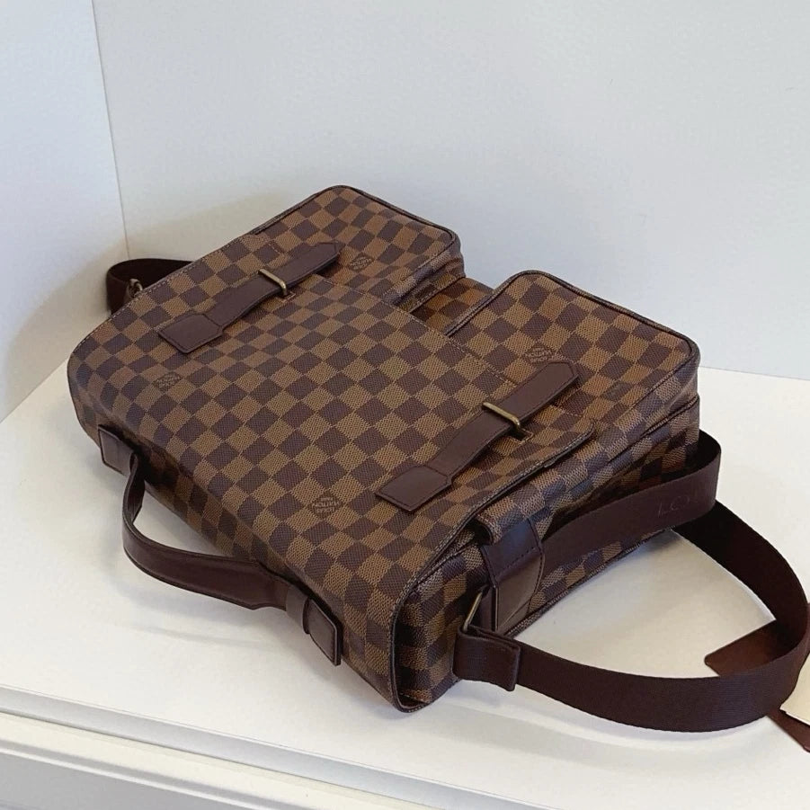 Louis Vuitton Broadway Messenger Bag Top Handle Shoulder Bag Unisex Adults