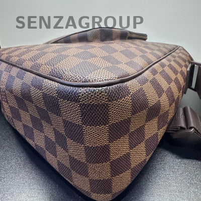 Louis Vuitton Vintage Brown Gold Men's Shoulder Crossbody Bag Classic