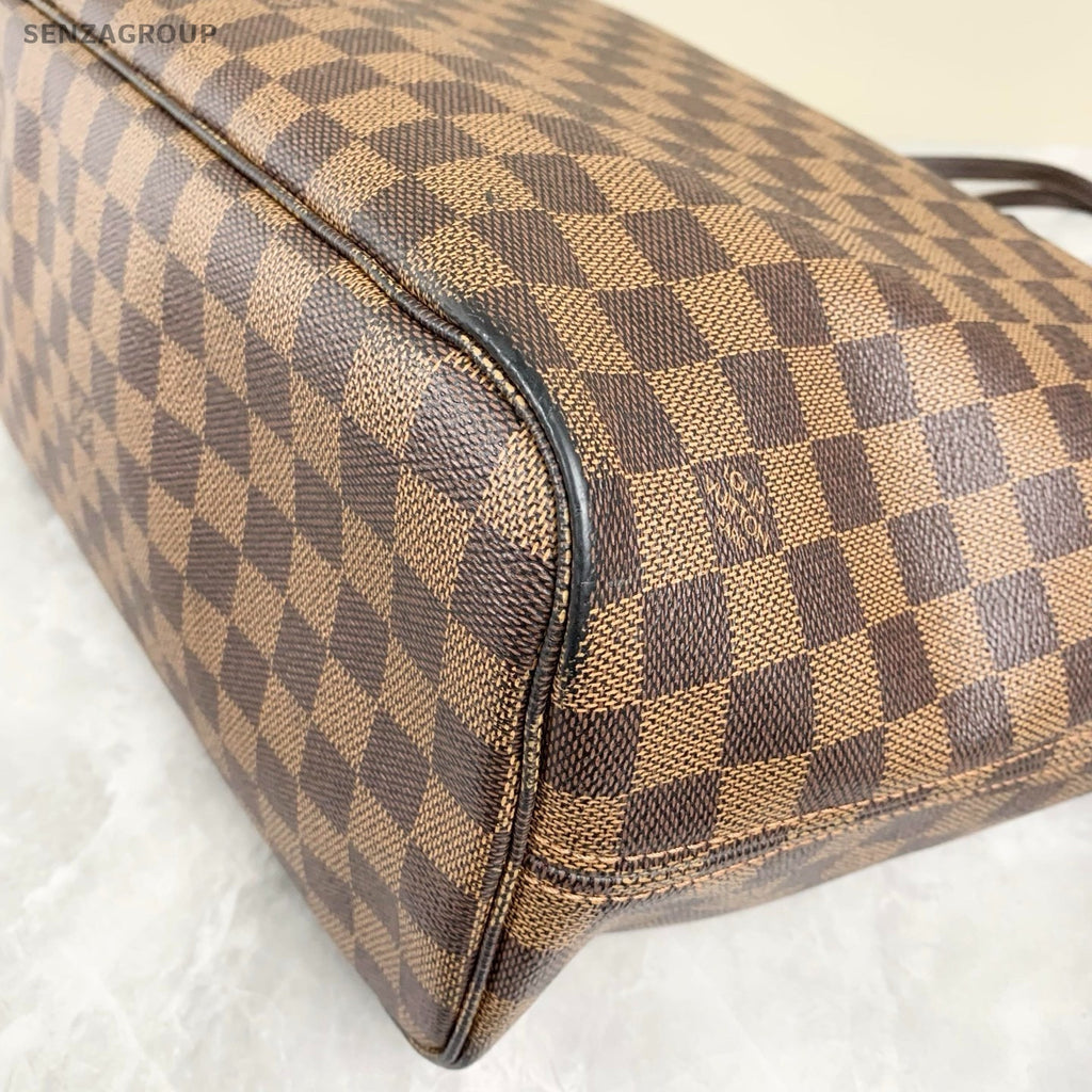 Louis Vuitton Damier Ebene Neverfull MM tote Shoulder bag Brown