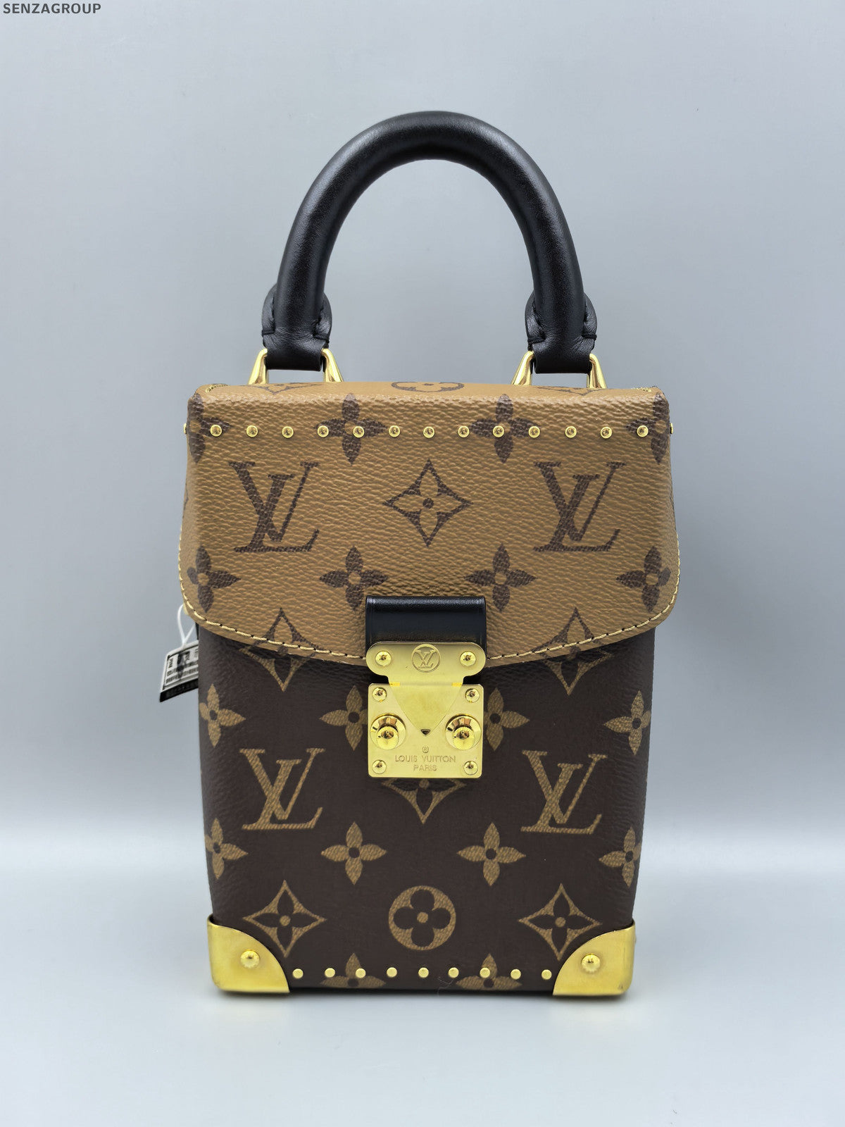 Louis Vuitton Monogram Camera Box Bag Brown Crossbody Shoulder Bag
