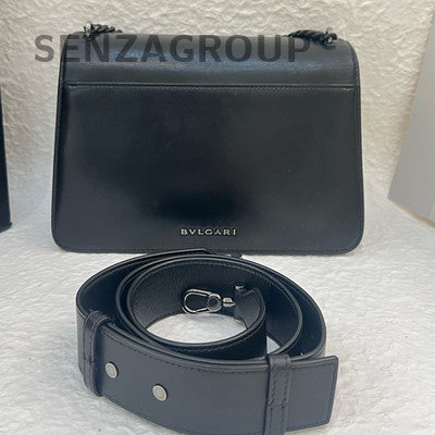 Bvlgari Serpenti Forever So Black Shoulder Crossbody Bag Classic Women
