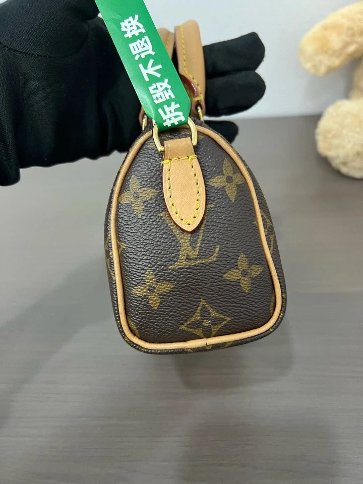 Louis Vuitton Monogram Canvas Speedy Nano Handbag For Women