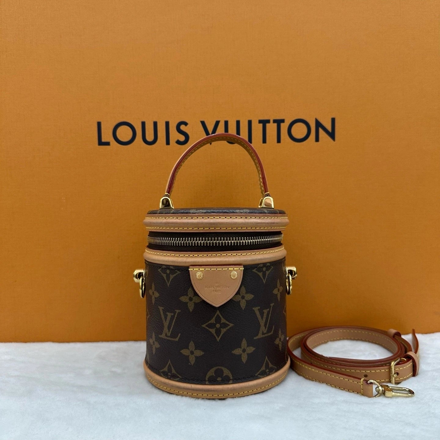 Louis Vuitton Monogram Canvas Nano Cannes Bucket Bag For Women