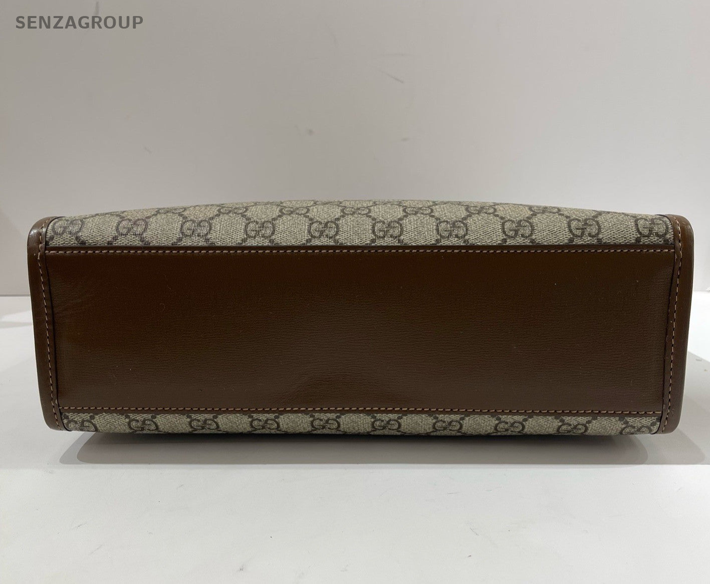Gucci Ophidia Tote Top Handle Bag Crossbody Brown Gold Women Classic