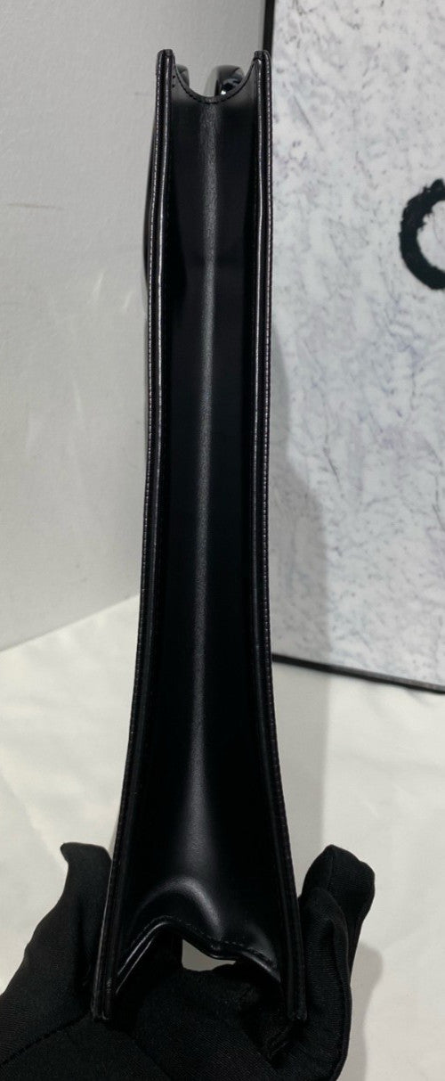 Louis Vuitton Epi Leather Satchel Top Handle Bag Black Unisex Adults Classic