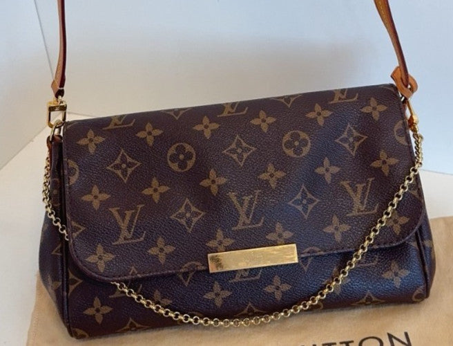 Louis Vuitton Favourite Monogram Chain Shoulder bag Crossboyd Vintage Women