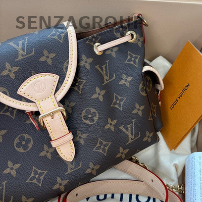 Louis Vuitton Odyssey Small Monogram Backpack Brown Women's Classic