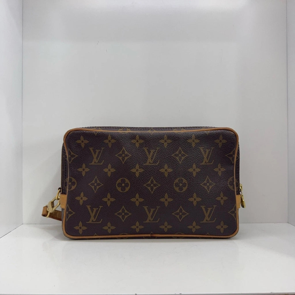 Louis Vuitton Limited Edition Monogram Panda Graphic Clutch For Women