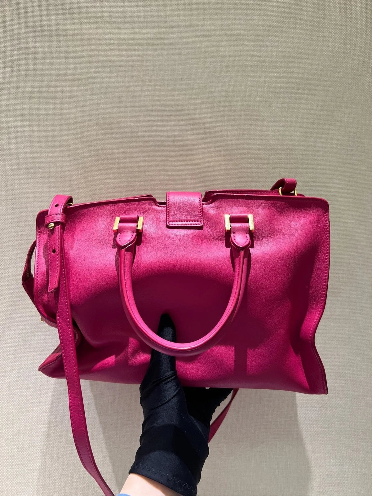 YSL Cabas Pink Handbag Crossbody Bag For Women