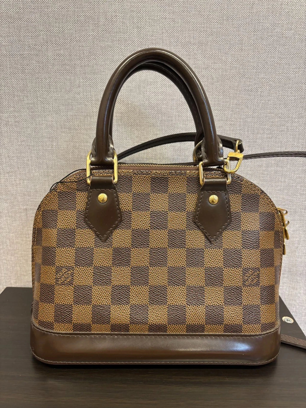 SJ0001 KY02143 Louis Vuitton Alma BB Damier Ebene