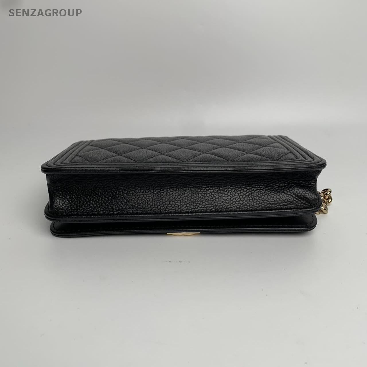 SJ0001 CHANEL woc wallet on chain le boy