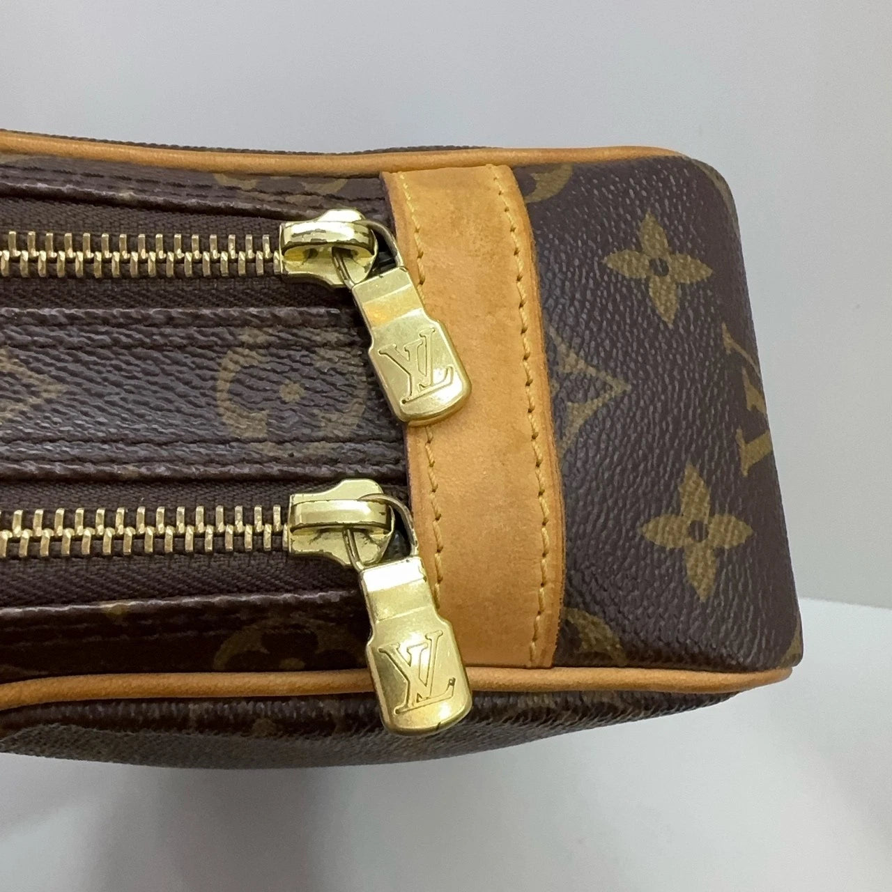 Louis Vuitton Limited Edition Monogram Panda Graphic Clutch For Women
