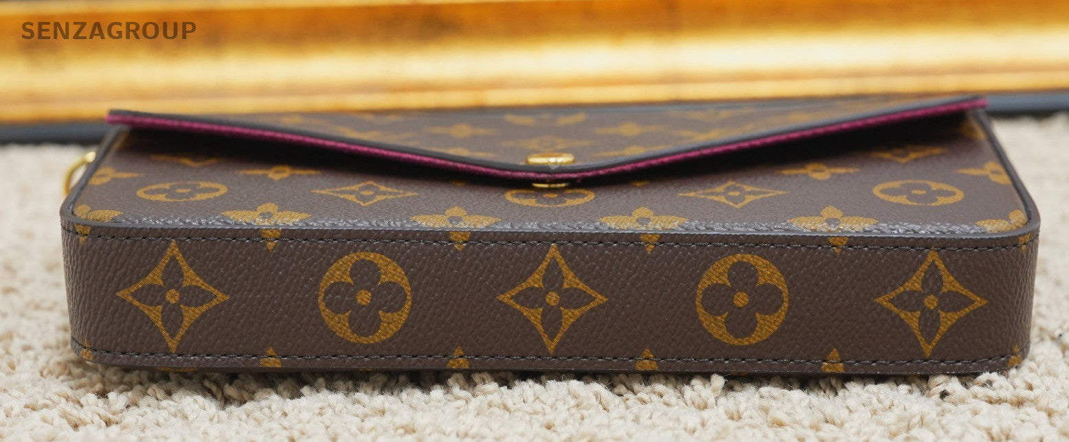 Louis Vuitton POCHETTE FÉLICIE Monogram Shoulder bag Chain Women
