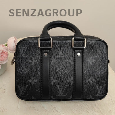 Louis Vuitton Nano Porte Documents Voyage Monogram Unisex Crossbody Bag