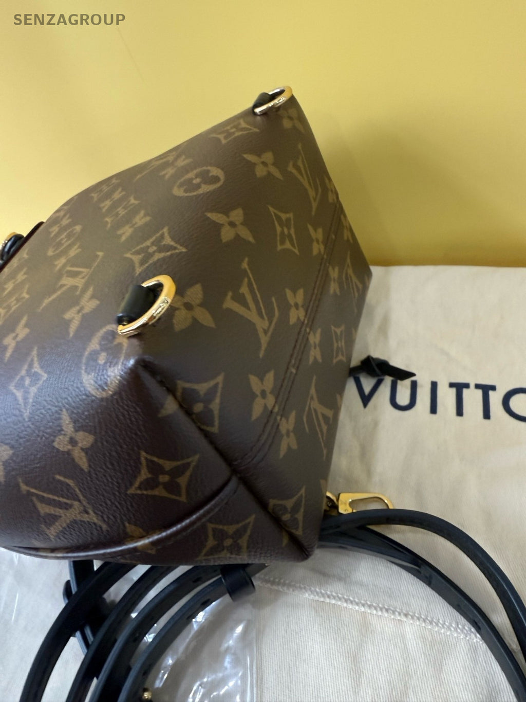 Louis Vuitton Montsouris Bb Monogram BackPack Top Handle Shoulder bag M45516