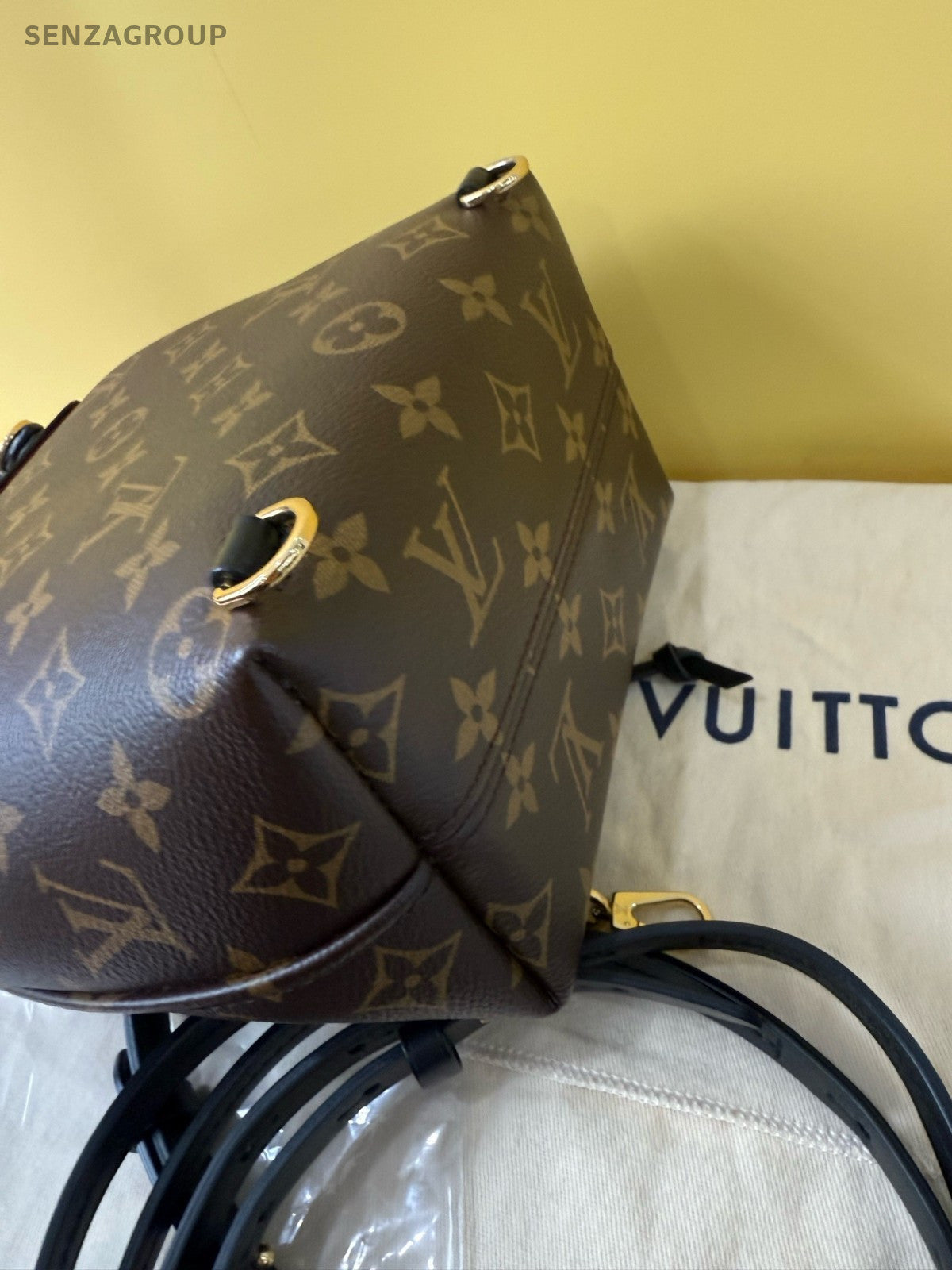 Louis Vuitton Montsouris Bb Monogram BackPack Top Handle Shoulder bag M45516