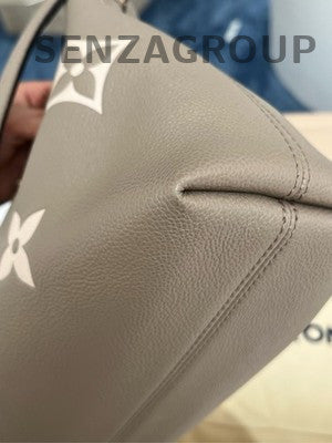 Louis Vuitton Grey Gold Monogram Shoulder Bag - Classic & Fashionable