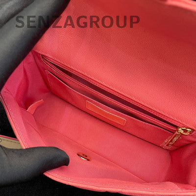 Chanel Classic Flap Pink Gold Hardware Quilted Shoulder Crossbody Bag