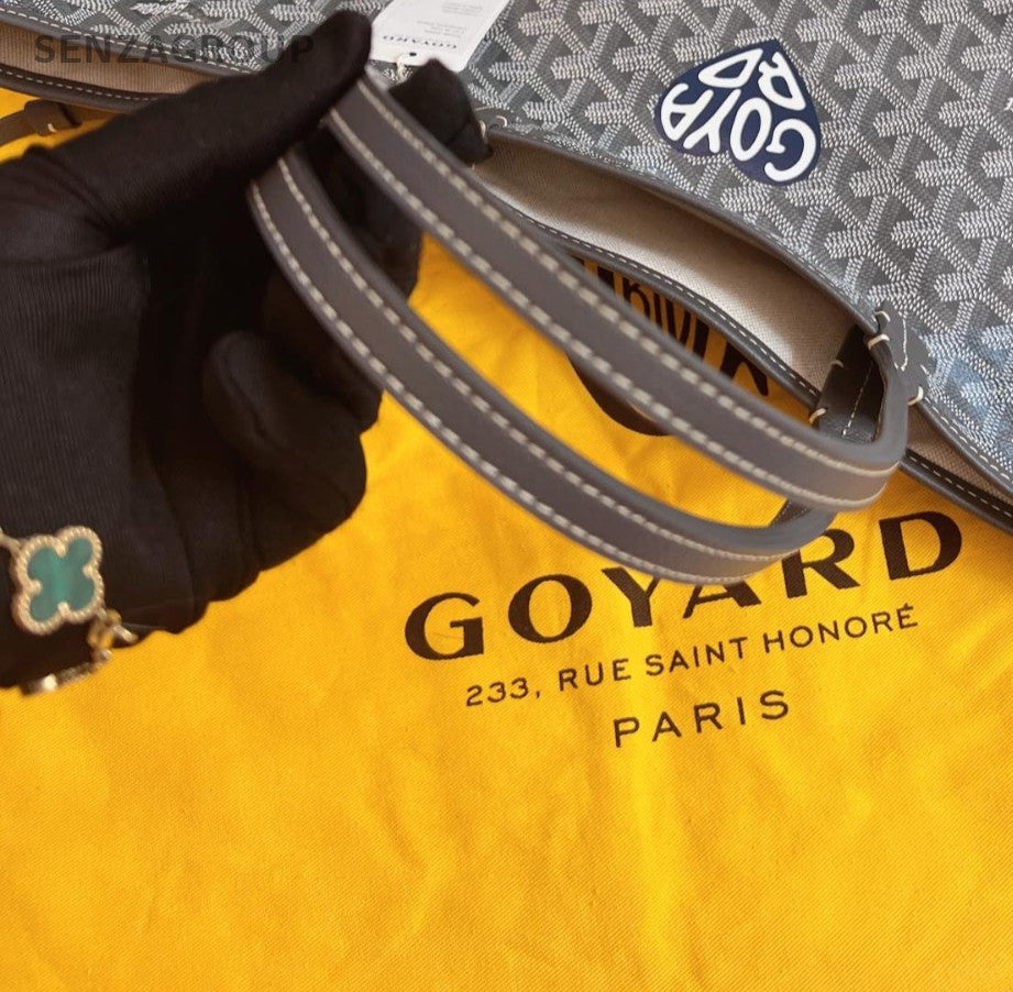 Goyard tote PM Classic Monogram Logo Gray Brand NEW