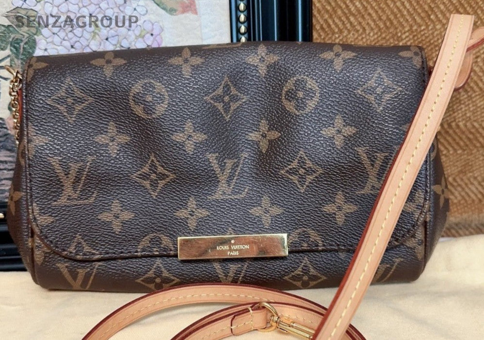 Louis Vuitton Monogram True Love PM Crossbody Shoulder Bag Brown Women Classic