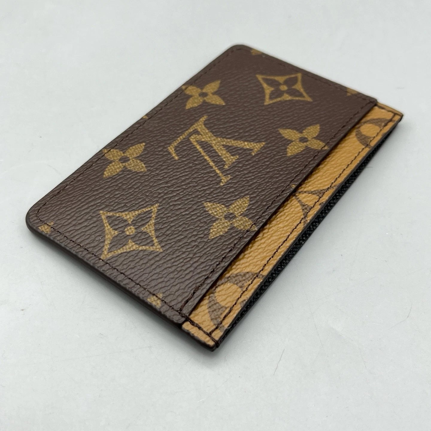 Louis Vuitton Monogram Canvas Card Wallet For Women