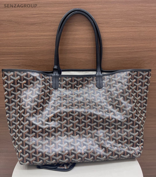 Goyard Tote PM Shoulder Bag Black Used Women Classic Fashion