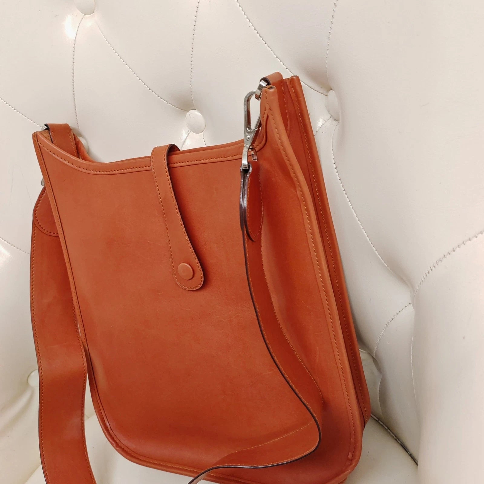 Hermes Leather Tote Bag Daily Handbag For Women