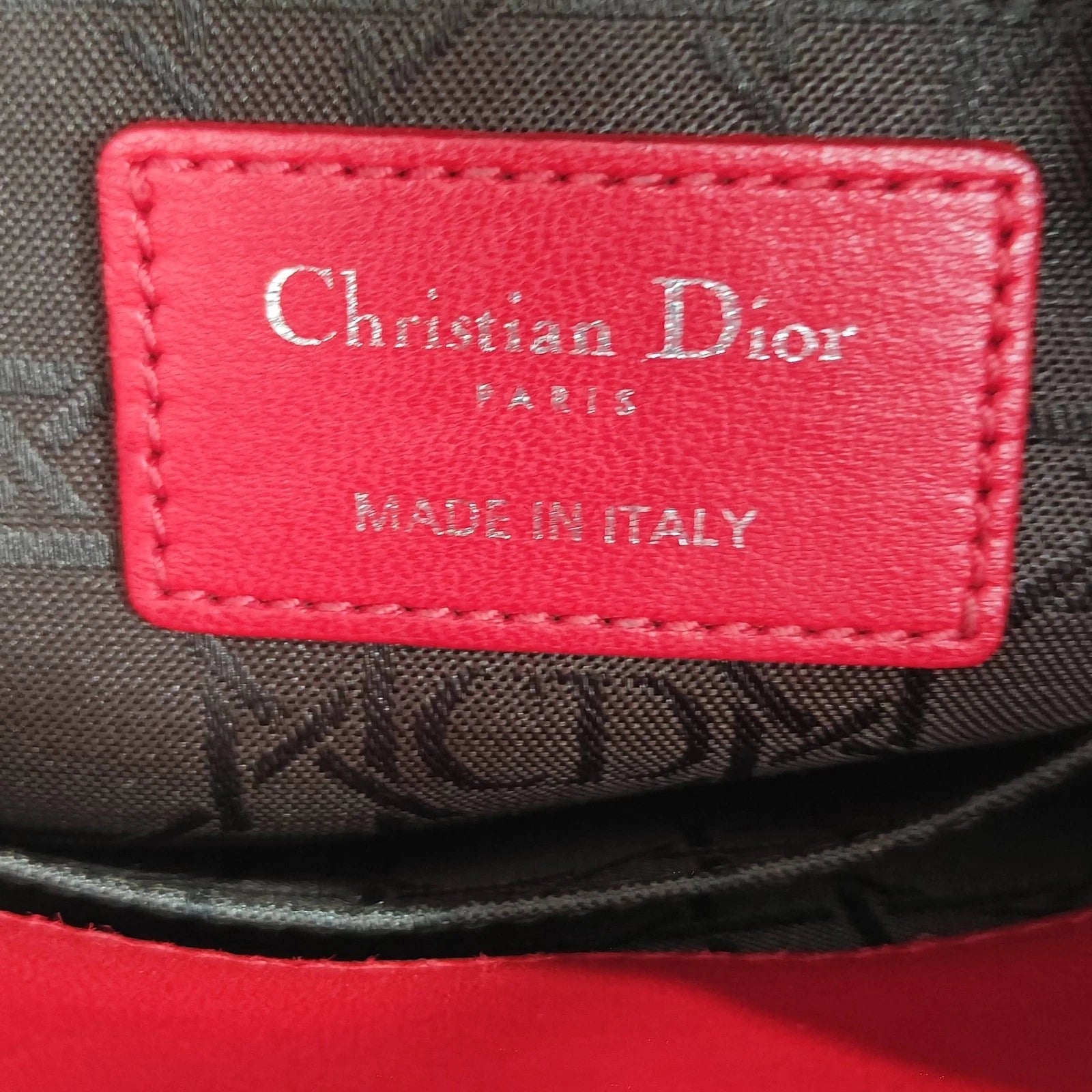 Dior Lady Dior Shoulder Bag Excellent