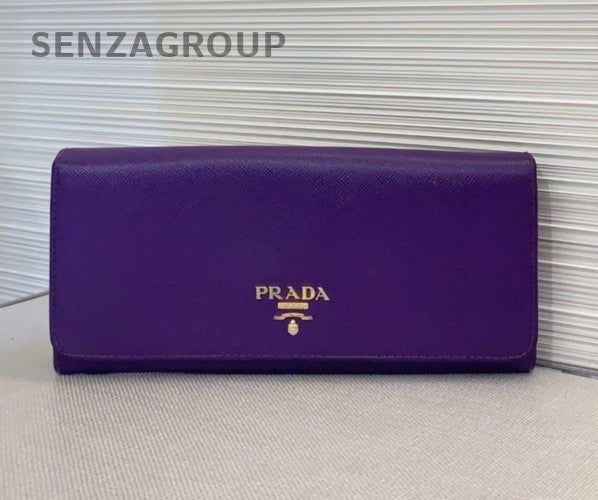 PRADA Deep purple Wallet Classic Women