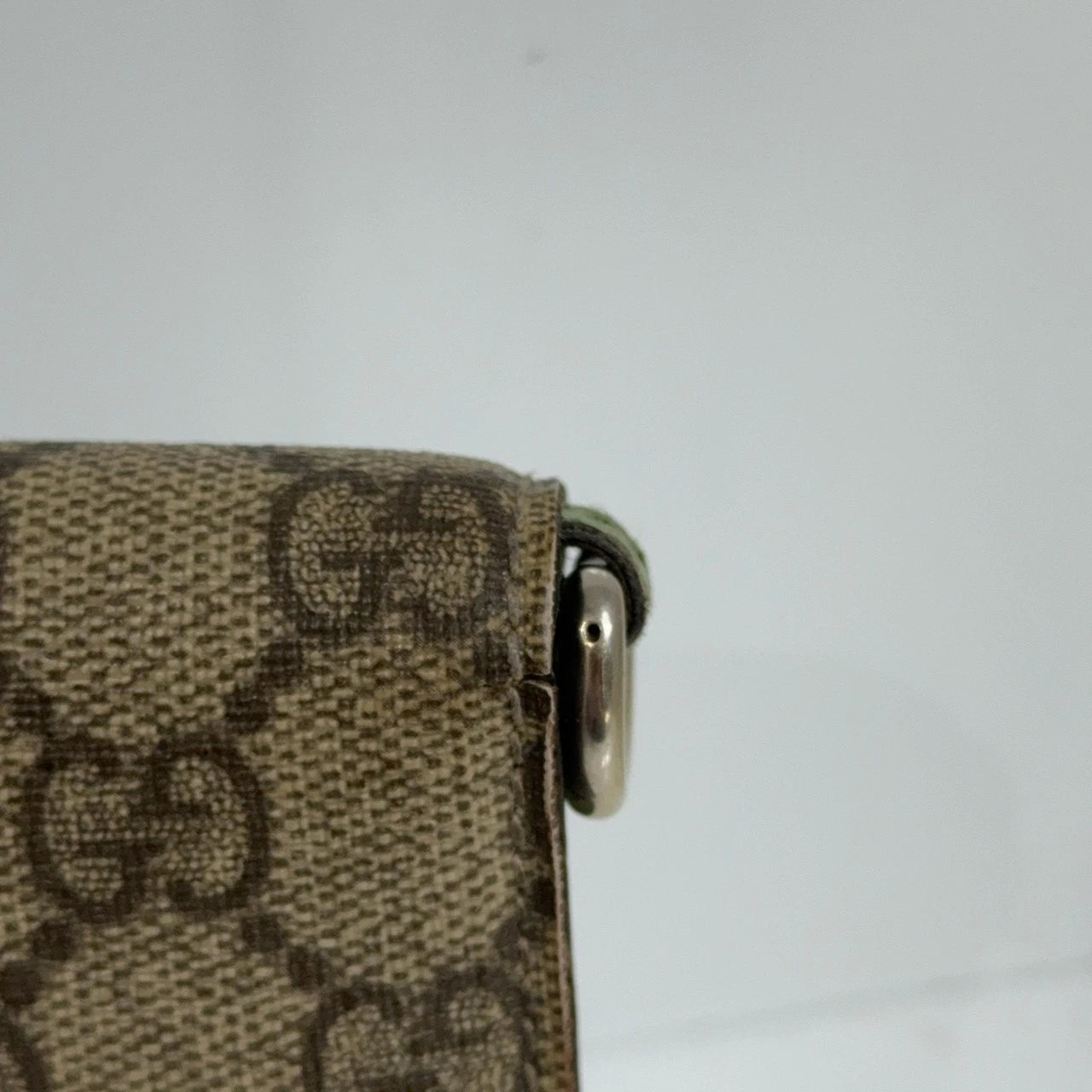 GUCCI Beige Monogram Canvas Long Wallet For Women