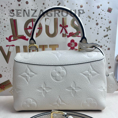 Louis Vuitton Madeleine BB White Gold Handbag Crossbody Bag Classic Women