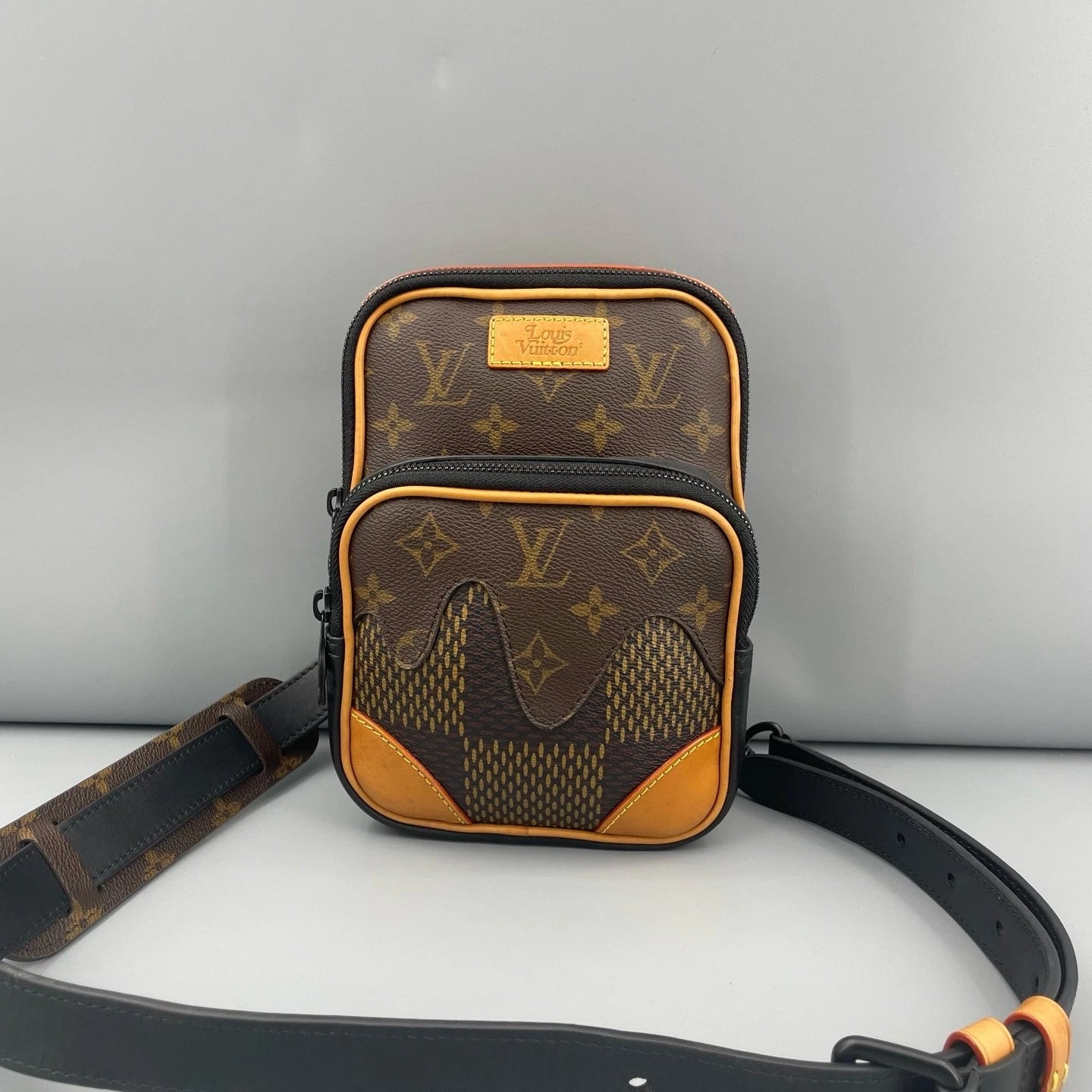 Louis Vuitton Nigo Monogram Canvas Crossbody Camera Bag Women