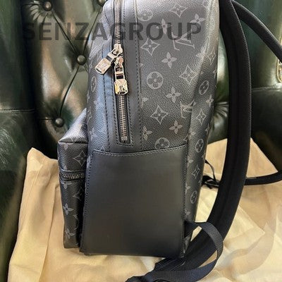 Louis Vuitton Apollo Backpack Black Monogram Coated Canvas Leather