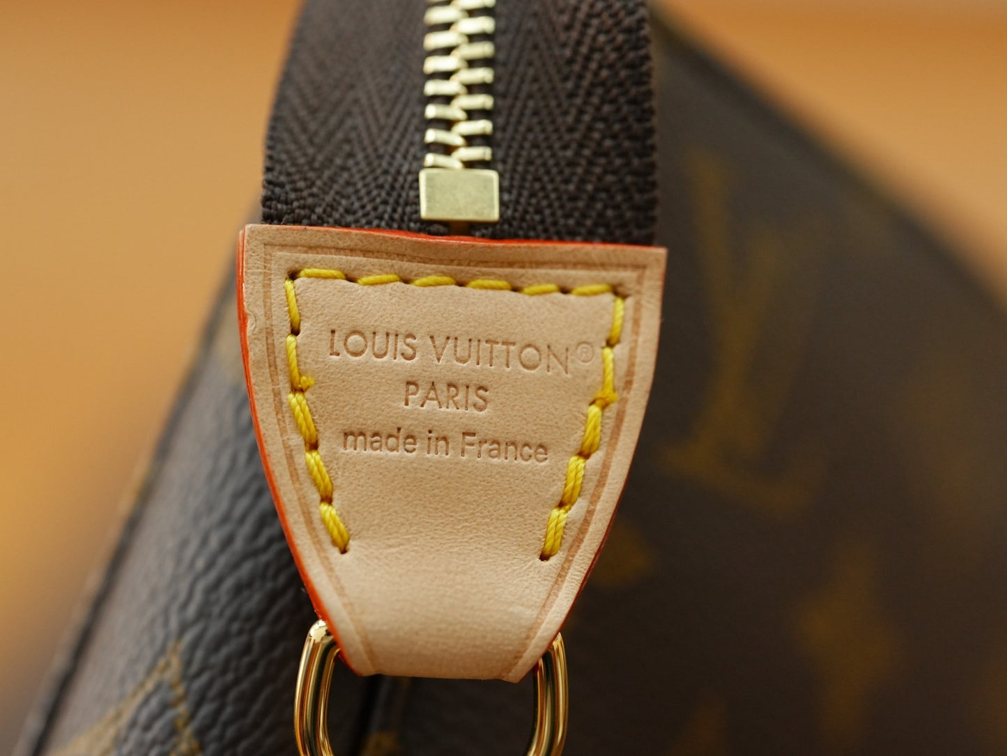 Louis Vuitton Monogram Pochette Accessories Chain Shoulder bag Almost Brand NEW