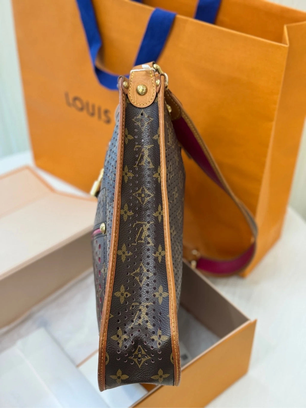 Louis Vuitton Cut Out Monogram Canvas Crossbody For Women